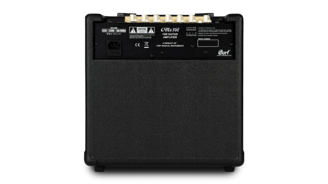 Cort G110 Open Pore Black Cherry mit E-Gitarren Combo