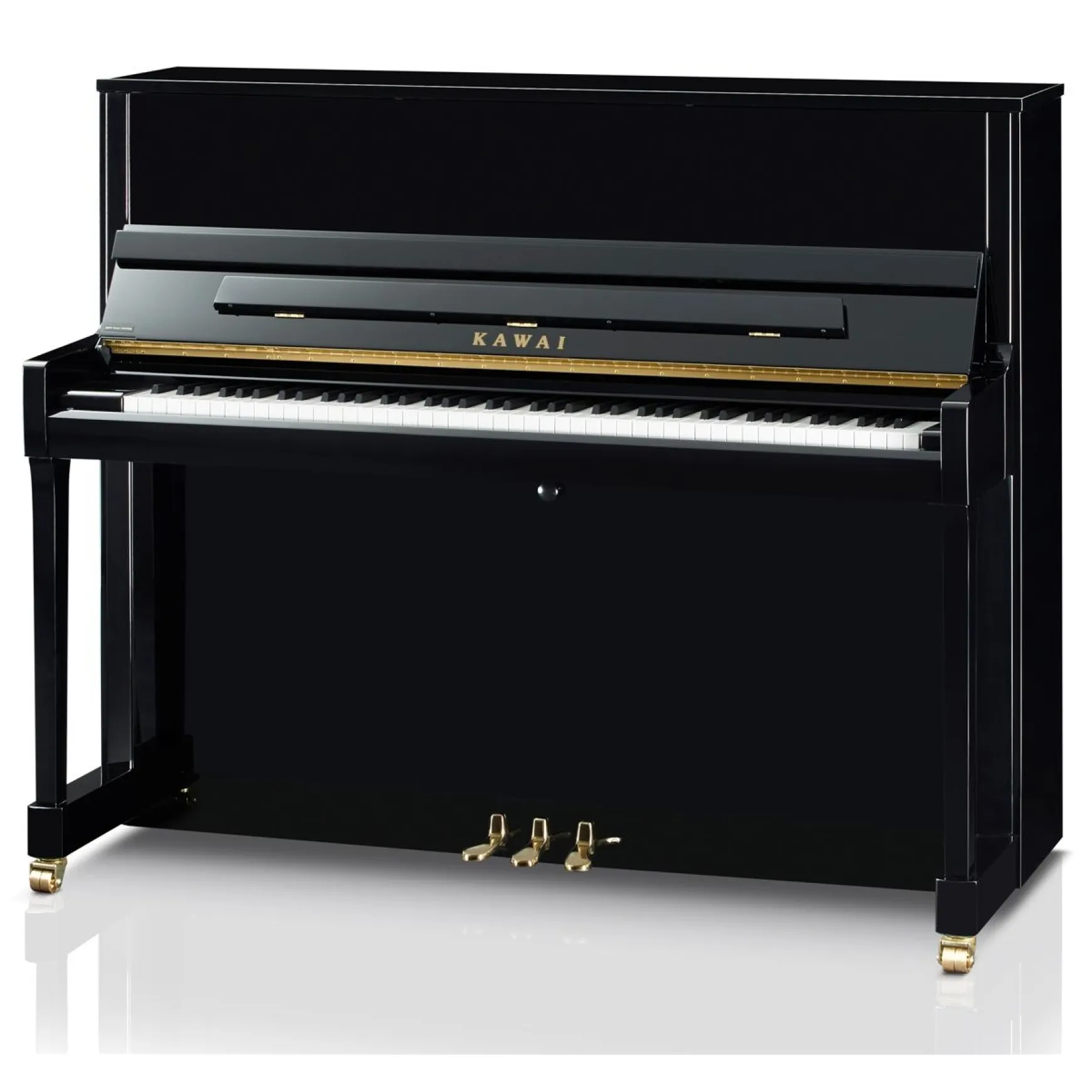 Kawai Klavier K300 Schwarz/Messing
