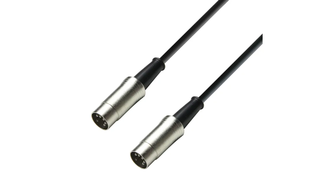 Adam Hall 3 m MIDI Kabel schwarz - 3 Star