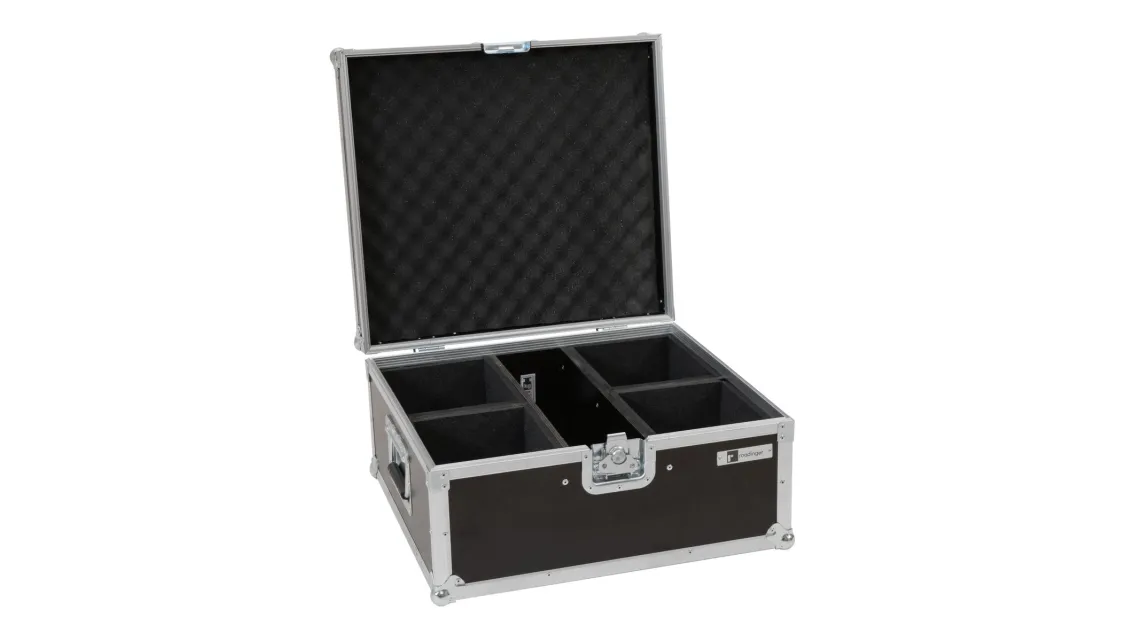 Eurolite Set 4x LED THA-20PC TRC Theater-Spot ws + Case 