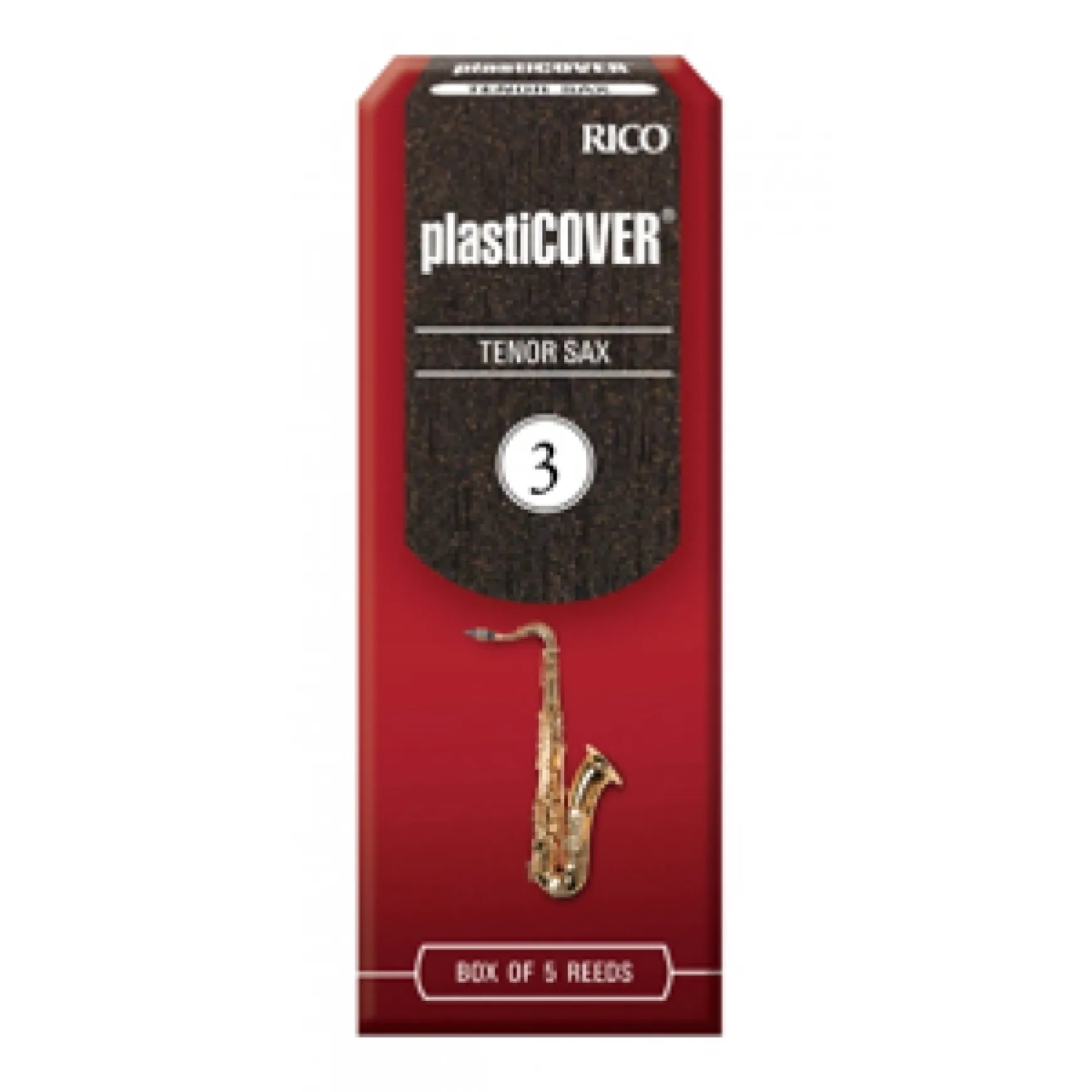 Rico Plasticover Tenor-Saxophon 3 5er Box RRP05TSX300