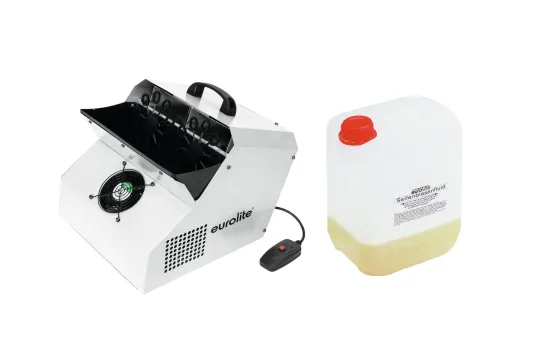 Eurolite Set SD-201 DMX Seifenblasenmaschine + Seifenblasenkonzentrat für 5l 