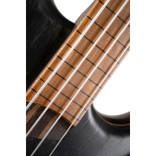 CORT B4 Element Fretless E-Bass Open Pore Trans Black
