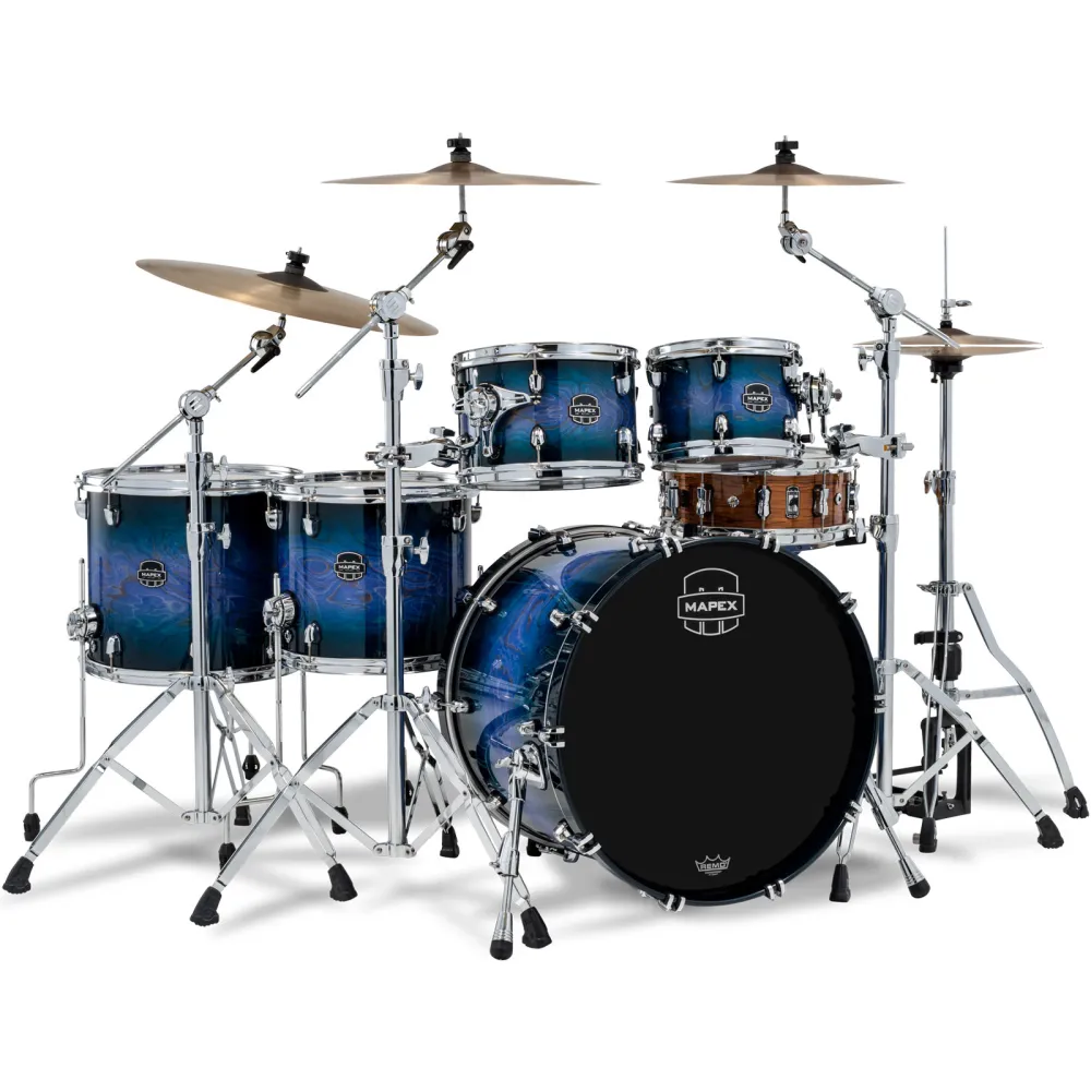 Mapex Saturn VI Stage+ Shellset Cobalt Burst