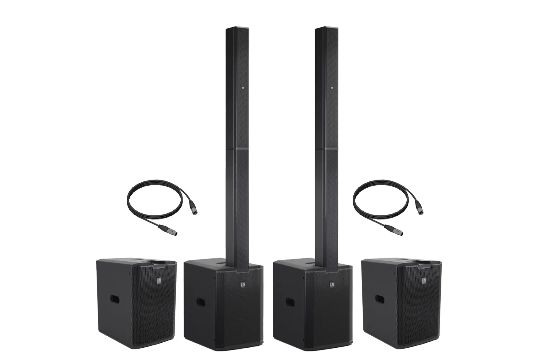 LD Systems MAUI 28 G3 Power Bundle Set schwarz