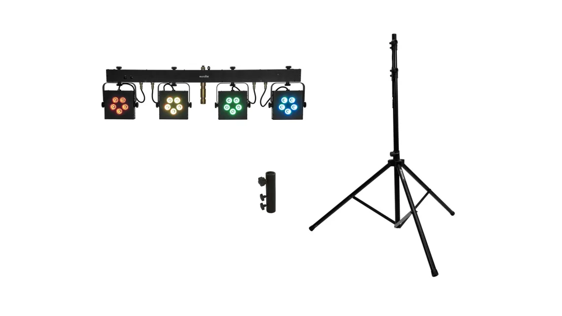 Eurolite Set LED KLS-902 + M-4 Boxenhochständer