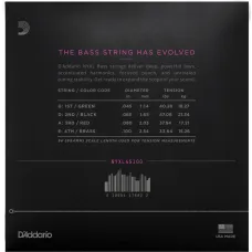 Daddario NYXL45100 Bass Set