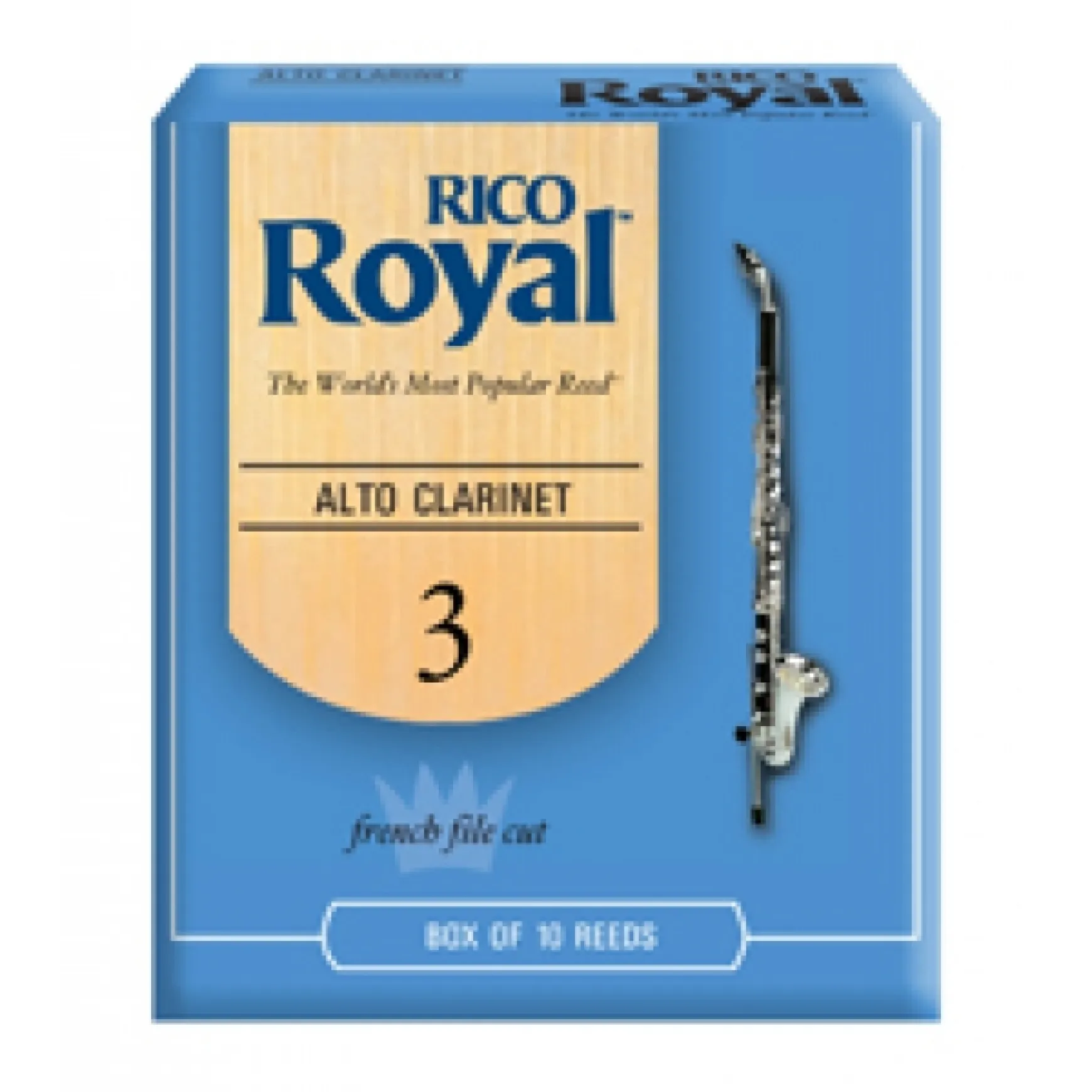 Rico Royal Alt-Klarinette 3 10er Box RDB1030
