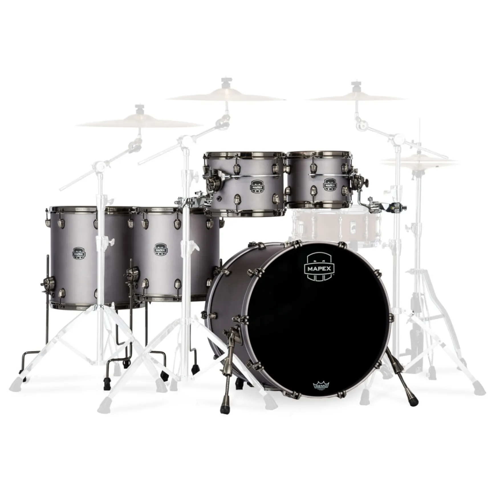 Mapex Saturn Evolution Maple Gun Metal Grey BPG