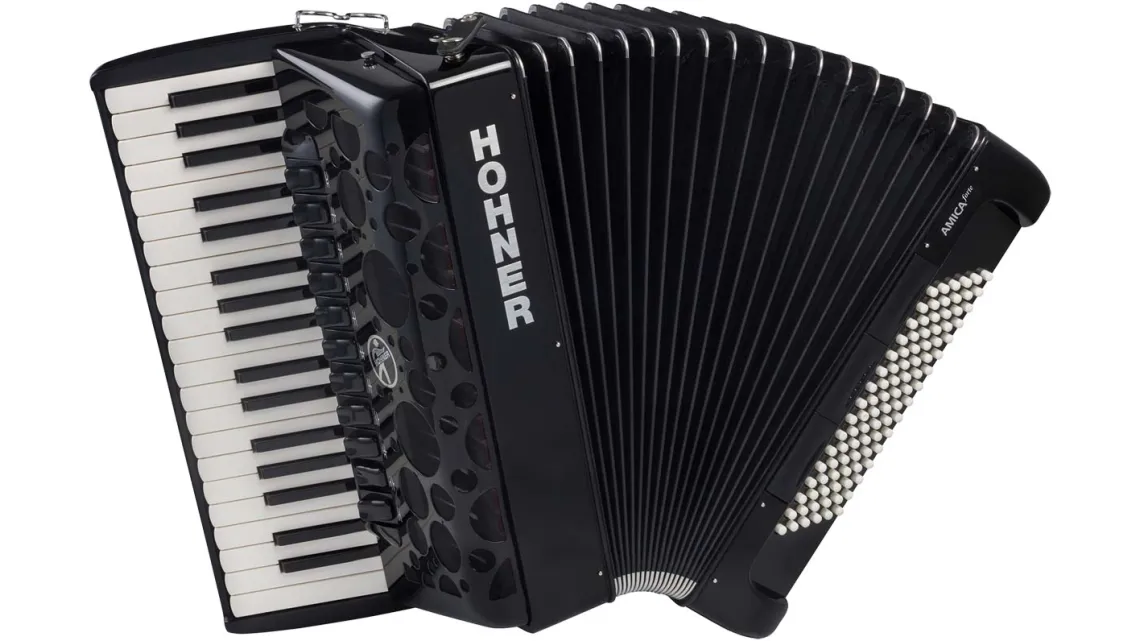 Hohner Akkordeon Amica 96 Forte Amica Silent Key