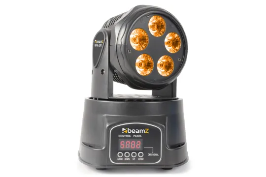beamZ MHL90 Mini Moving Head Wash 5x 18W 6 in 1 LEDS