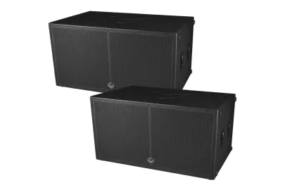 Wharfedale Pro DELTA-X218B Dual-18" Subwoofer 2x Bundle Set