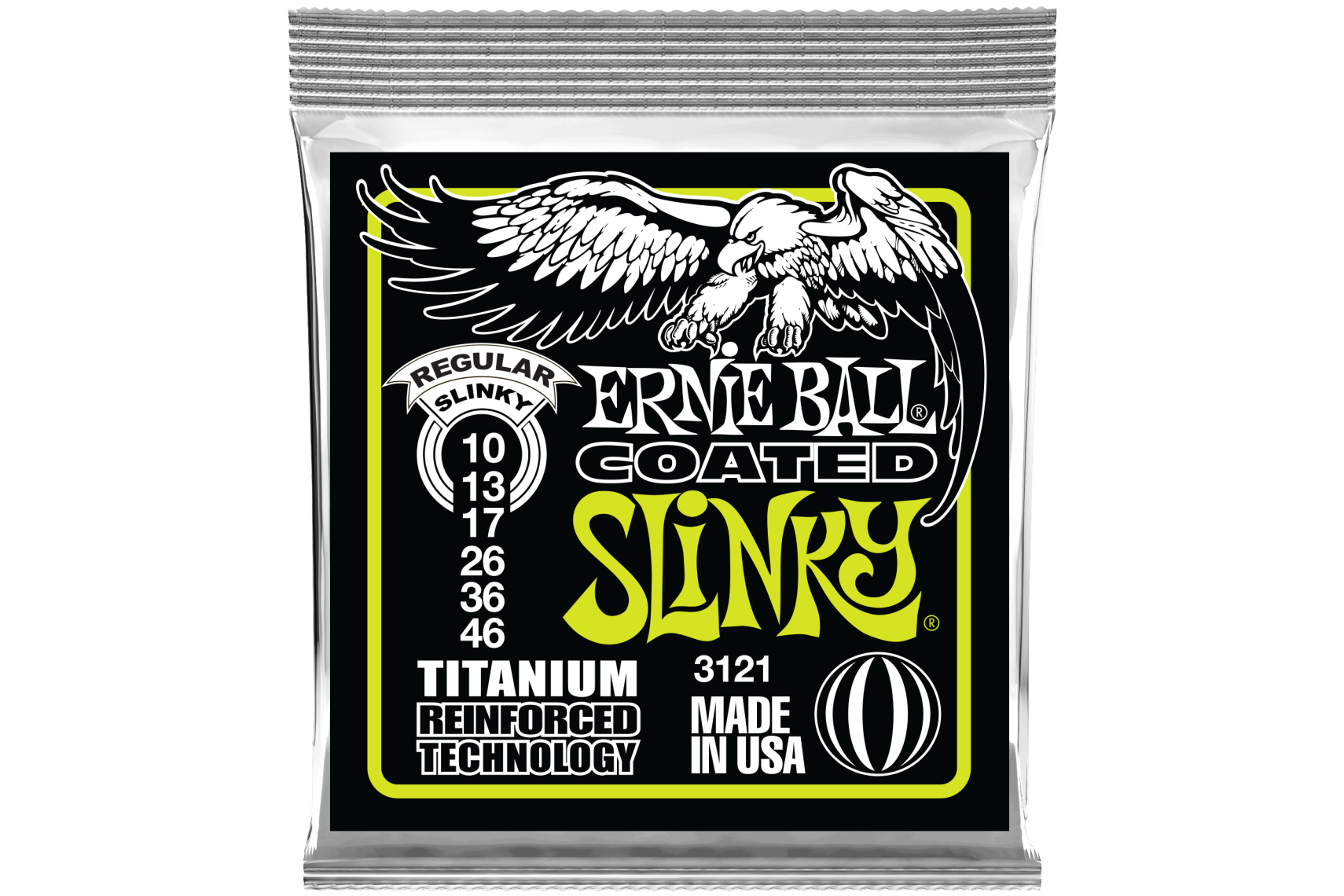 Ernie Ball EB3121 Coated Titanium Slinky