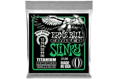 Ernie Ball EB3126 Coated Titanium RPS Not Even Slinky