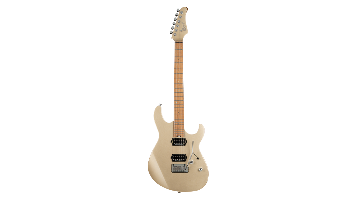 CORT G300 PRO E-Gitarre Metallic Gold