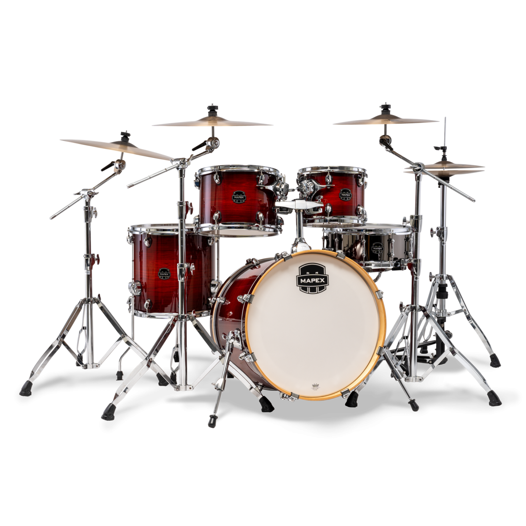 Mapex Armory Fusion Shellset Red Onyx Burst NR