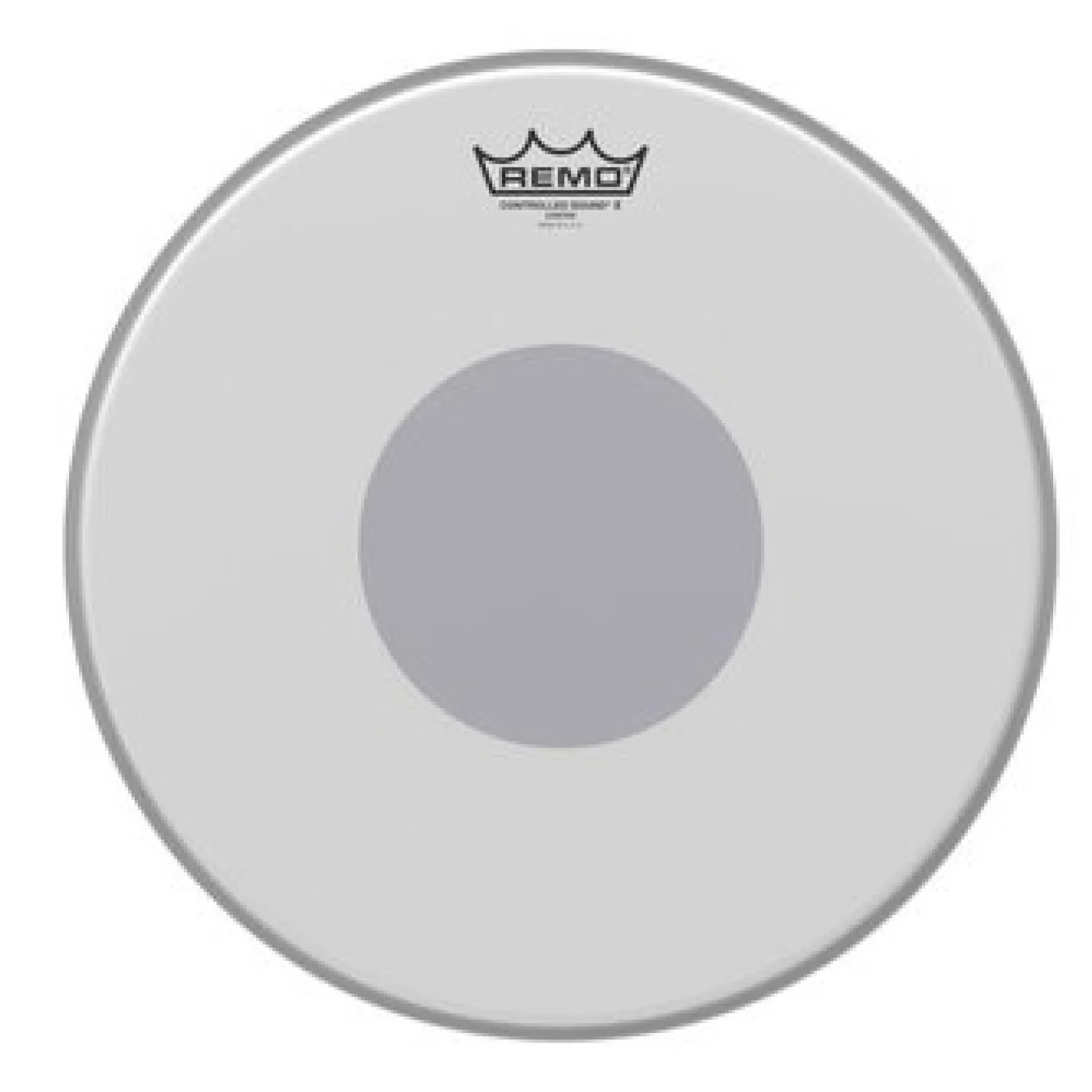 Remo 14" Controlled Soud X weiss aufgeraut