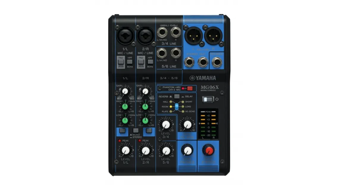 Yamaha MG06X 6-Kanal Mixer