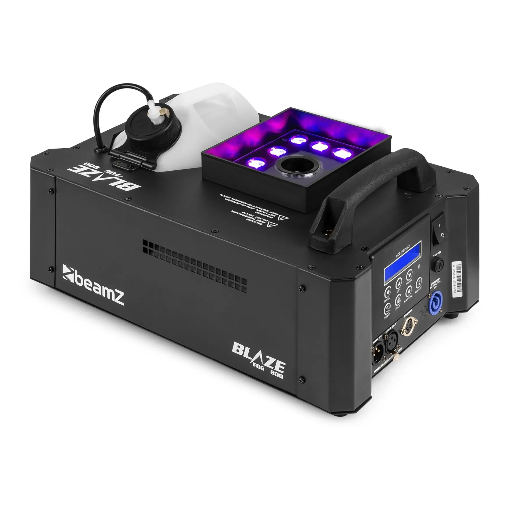 beamZ BLAZE800 Vertikale Nebelmaschine 12x4W 4in1 LED