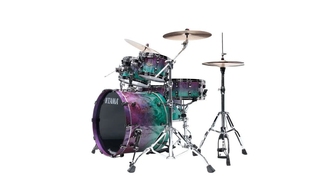 Tama WBS52RBMS-NMF Starclassic Walnut/Birch Nebula Mappa Burl Fade 5-teilig B-Ware