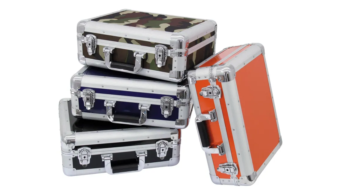 Roadinger CD-Case ALU Digital-Booking abgerundet sil