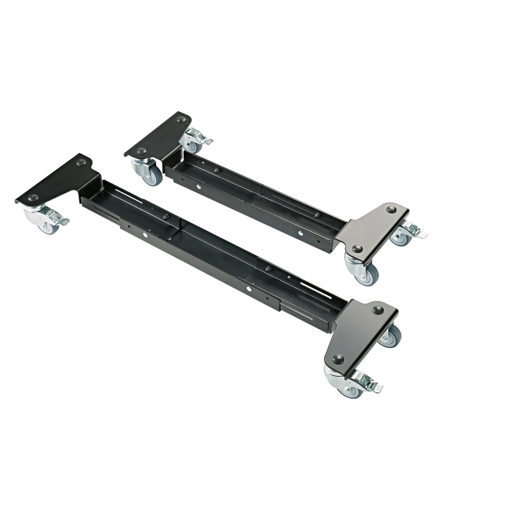 K&M 18806 Rollschlitten für Keyboardständer schwarz