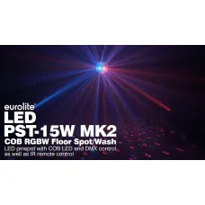 Eurolite LED PST-15W MK2 COB RGBW Floor Spot/Wash