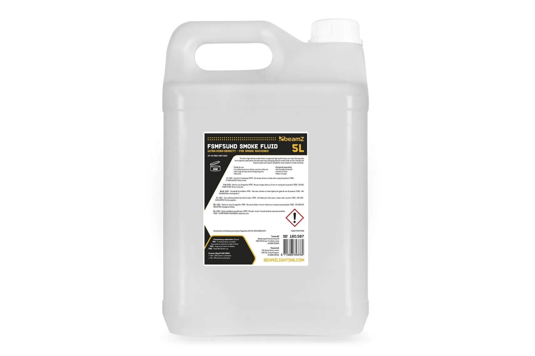 beamZ FSMF5UHD Nebelfluid 5L Ultra-High-Density