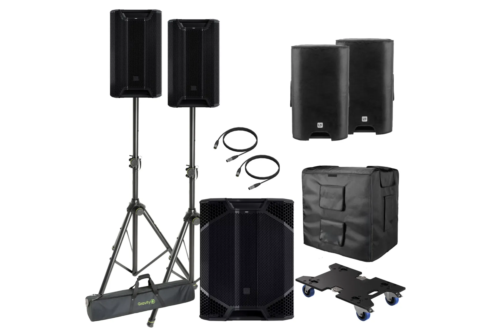 LD Systems ICOA PRO Entertain Touring Bundle Set