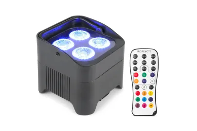 beamZ BBP94 Batterie-Scheinwerfer PAR 4 x 10W