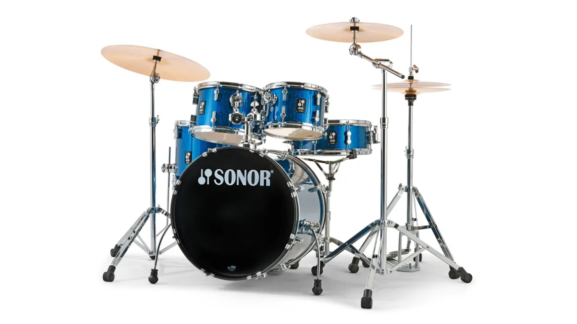 Sonor AQX Studio Set Blue Ocean Sparkle inkl. gratis Hocker