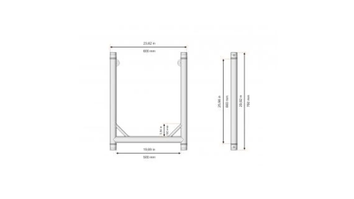 Global Truss UFRAME50-B Black