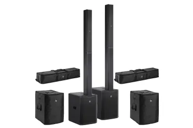 LD Systems MAUI 28 G3 Stereo Bundle Set schwarz mit Taschen