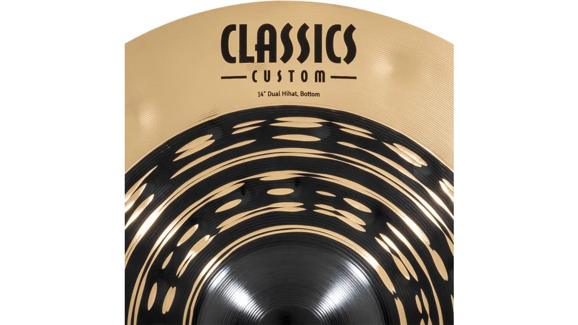 Meinl CC14DUH 14" Classics Custom Dual Hi-Hat