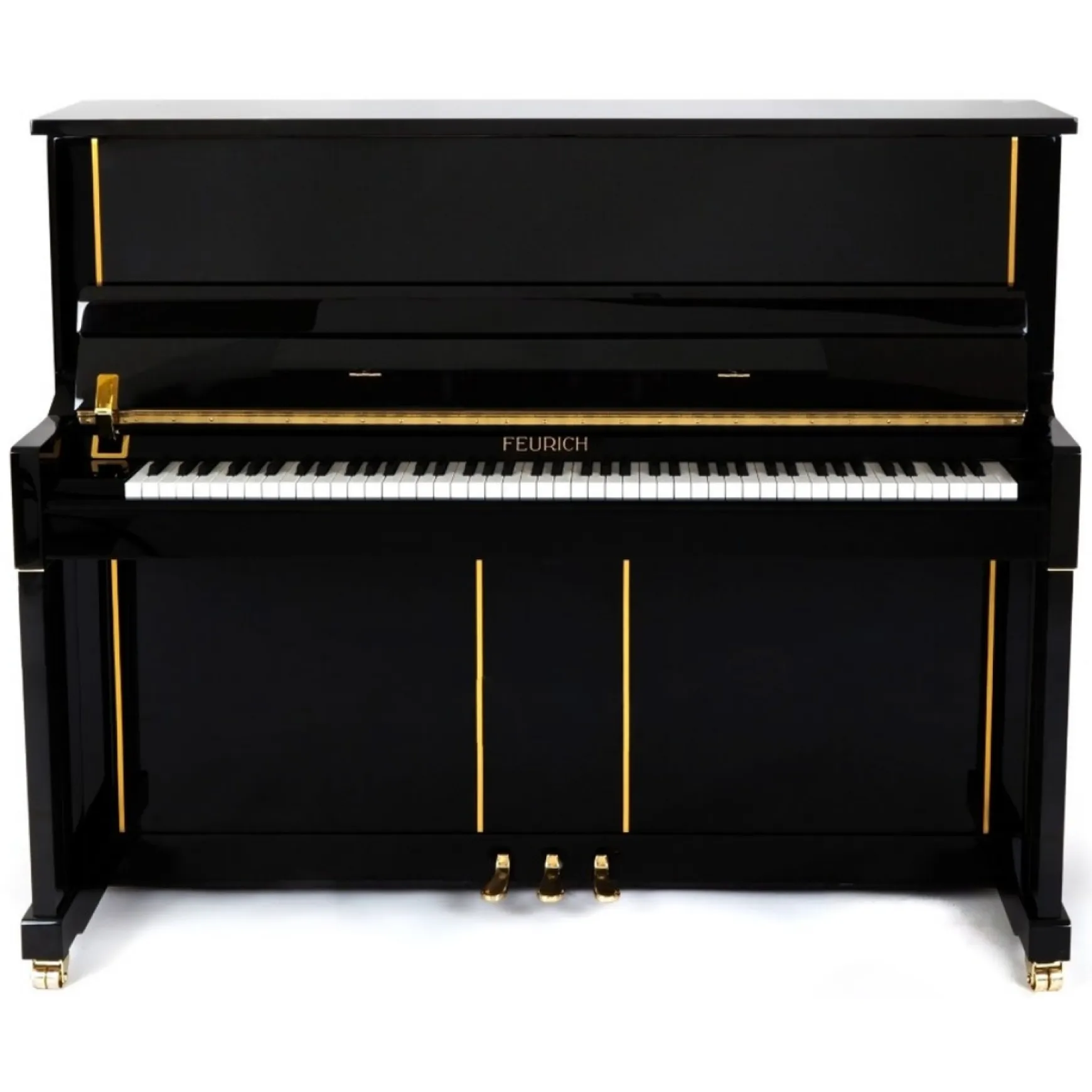 Feurich Piano Design 125 Schwarz