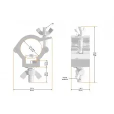 Global Truss 5036 Halbschelle