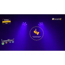 beamZ SHOWBAR 2xPAR, 2xButterfly und R/G Laser DMX ICR