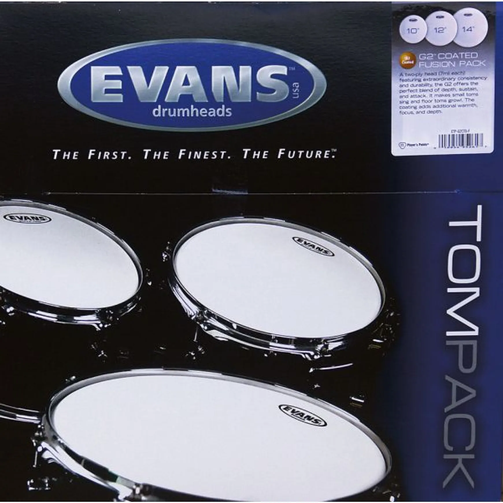 Evans G2 Studio / Fusion Set Coated