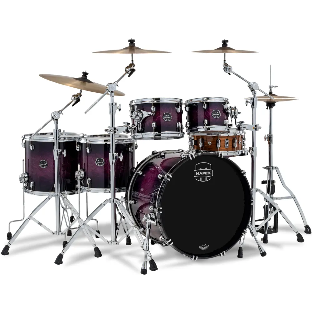 Mapex Saturn VI Stage+ Shellset Royal Purple Burst