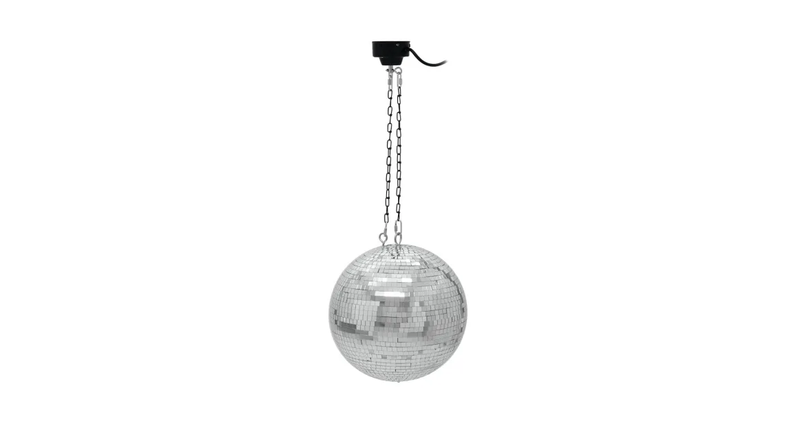 Eurolite Set Spiegelkugel 30cm mit Motor + LED PST-5 QCL Spot sw 