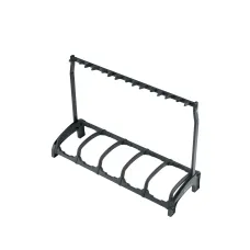 K&M 17515 5-fach Gitarrenständer schwarz