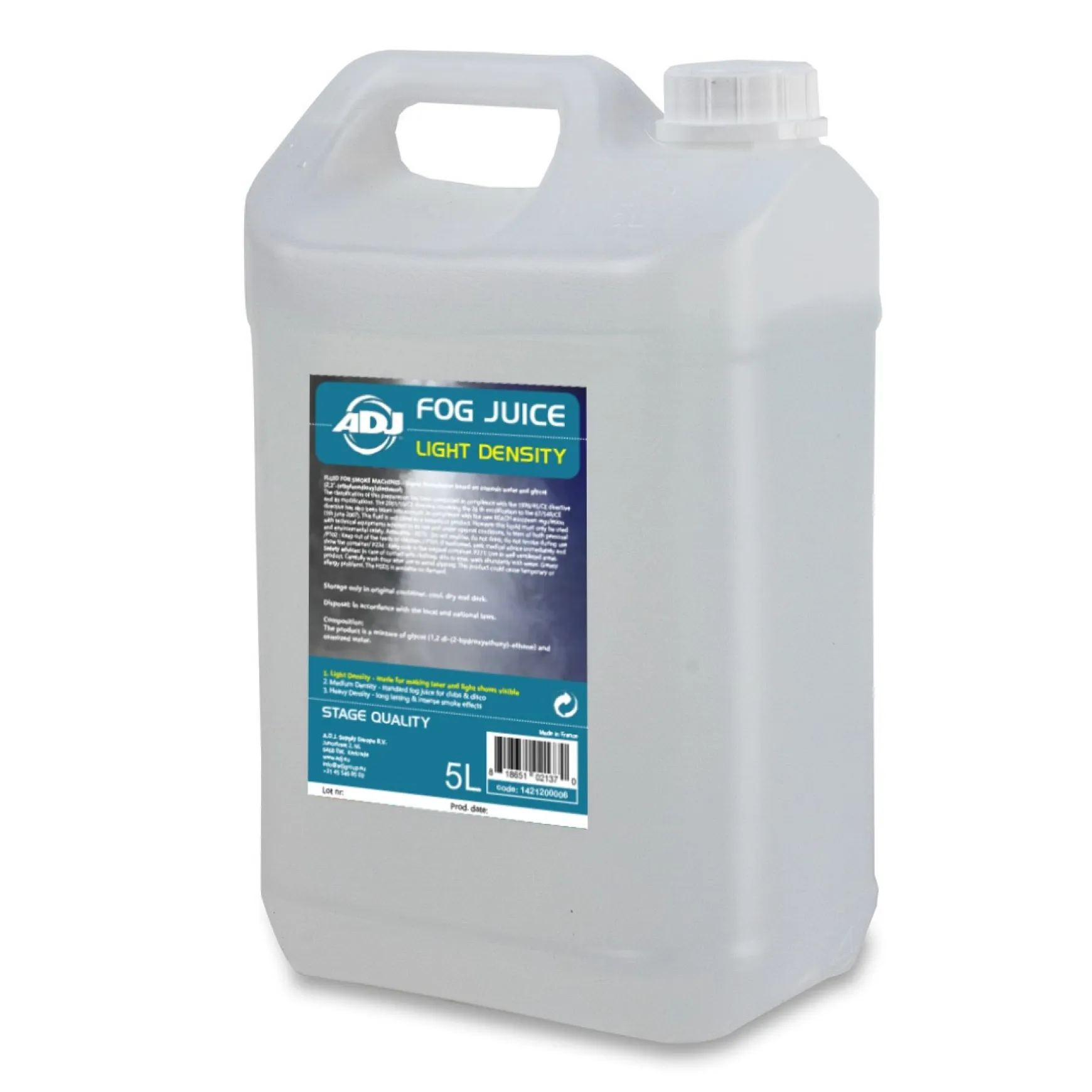 ADJ Fog juice 1 light 5 Liter