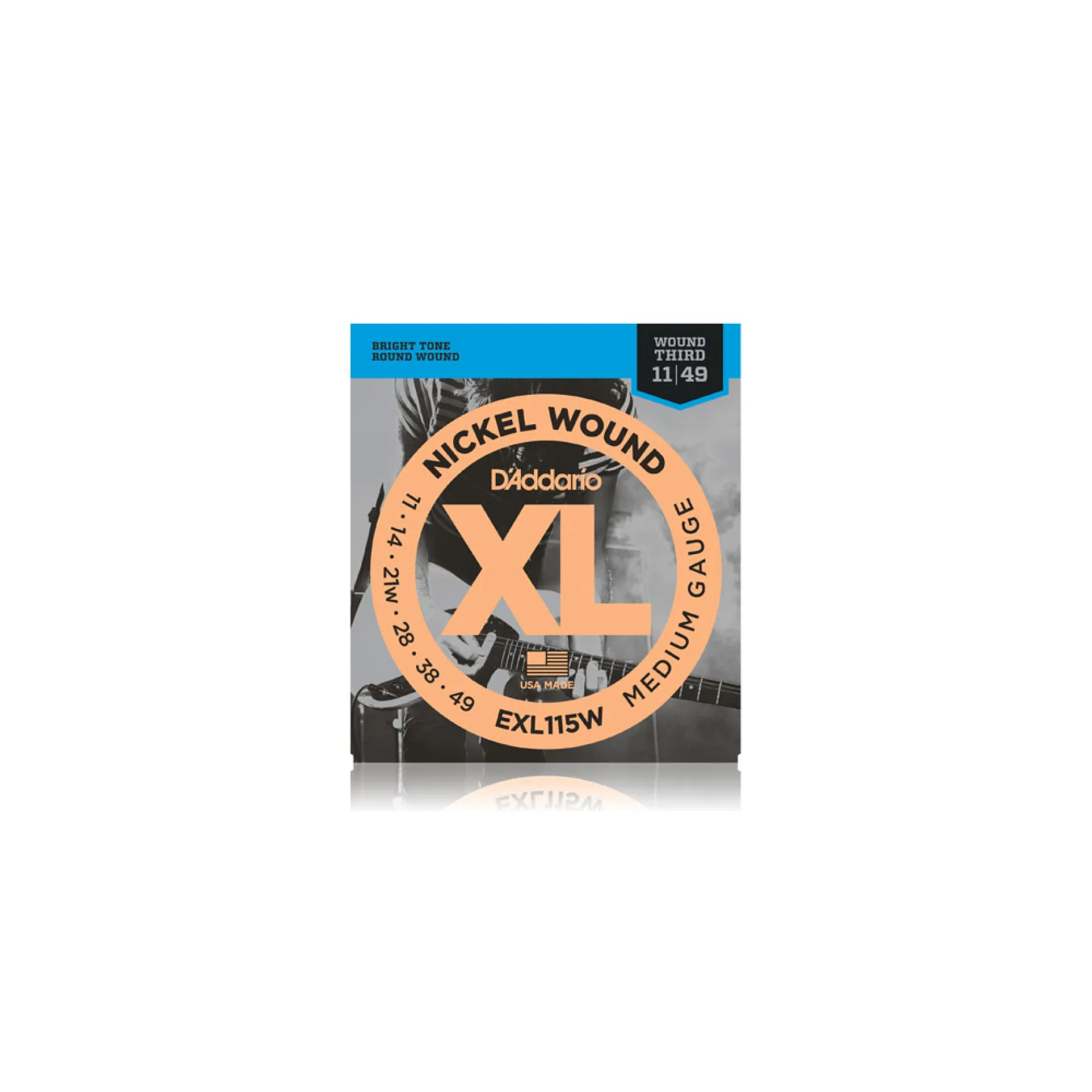 Daddario EXL115W