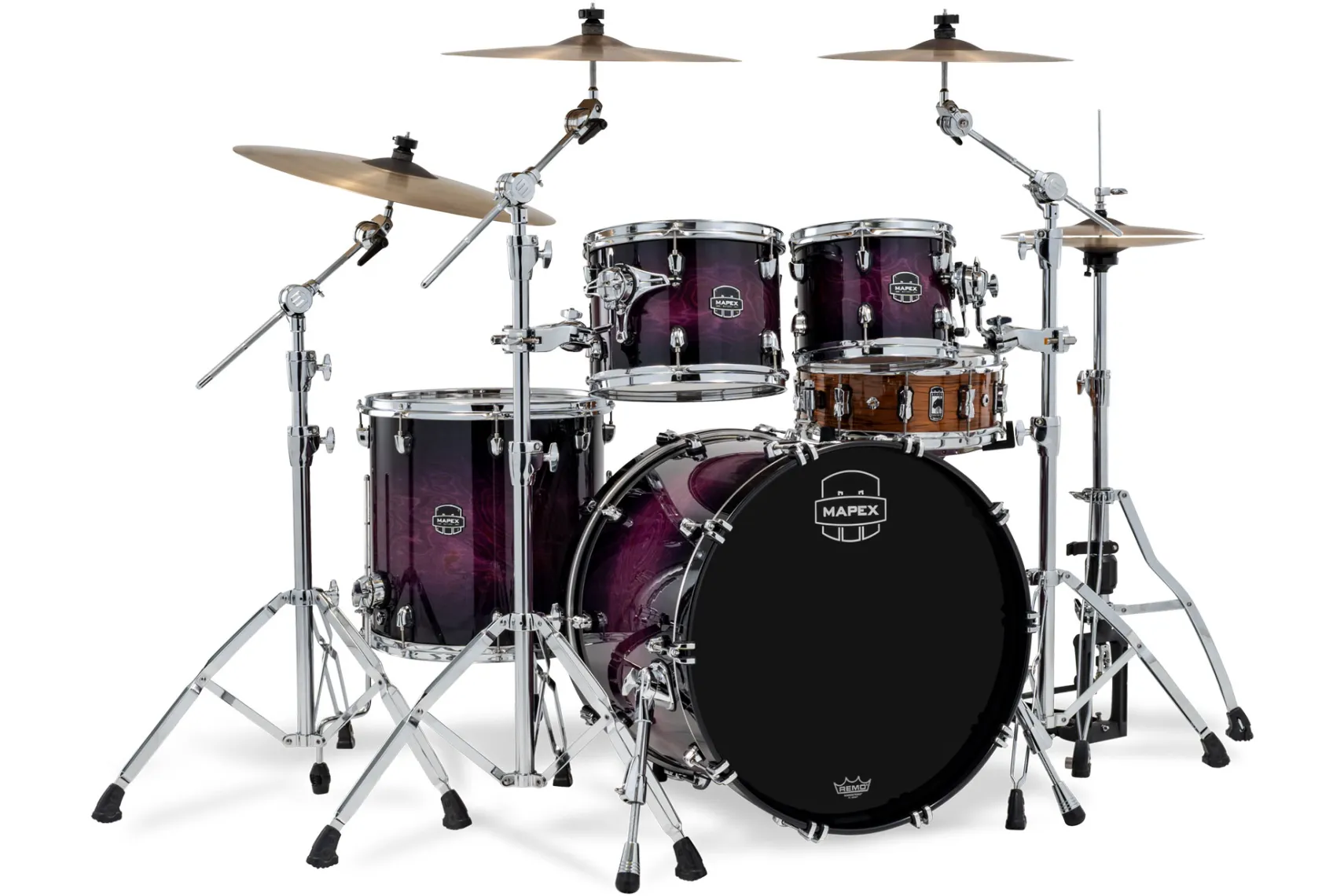 Mapex Saturn VI Rock Shellset Royal Purple Burst