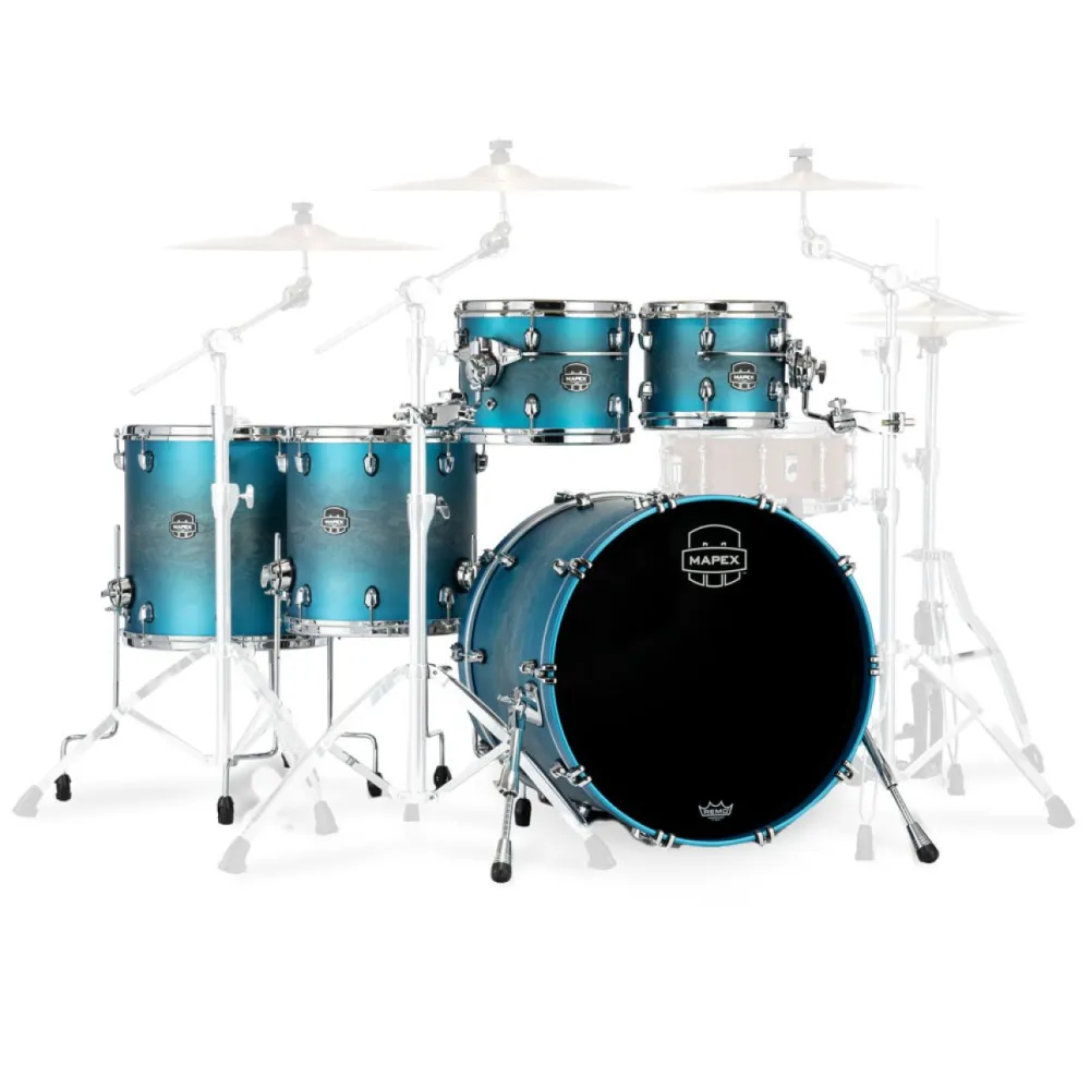 Mapex Saturn Evolution Exotic Birch Azure Burst