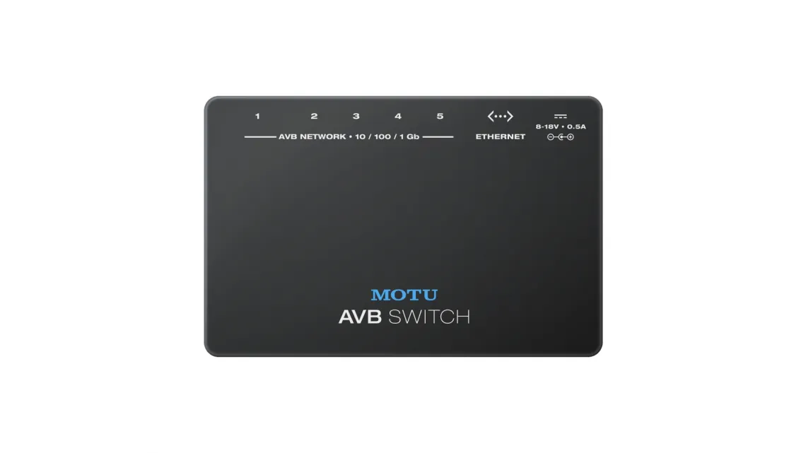 MOTU AVB Switch