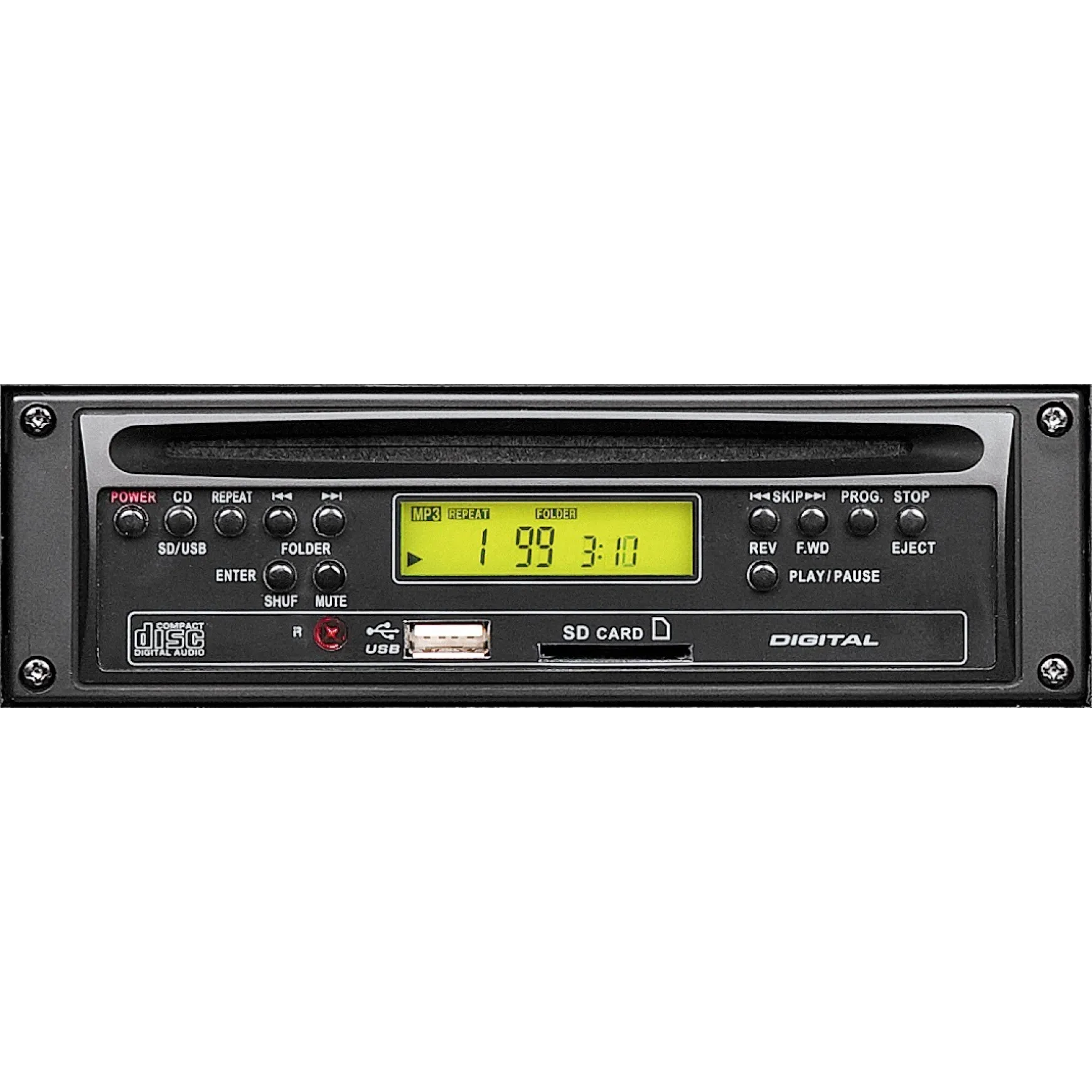 RCS DSM-003 CD CD/MP3/USB/SD-Card Player