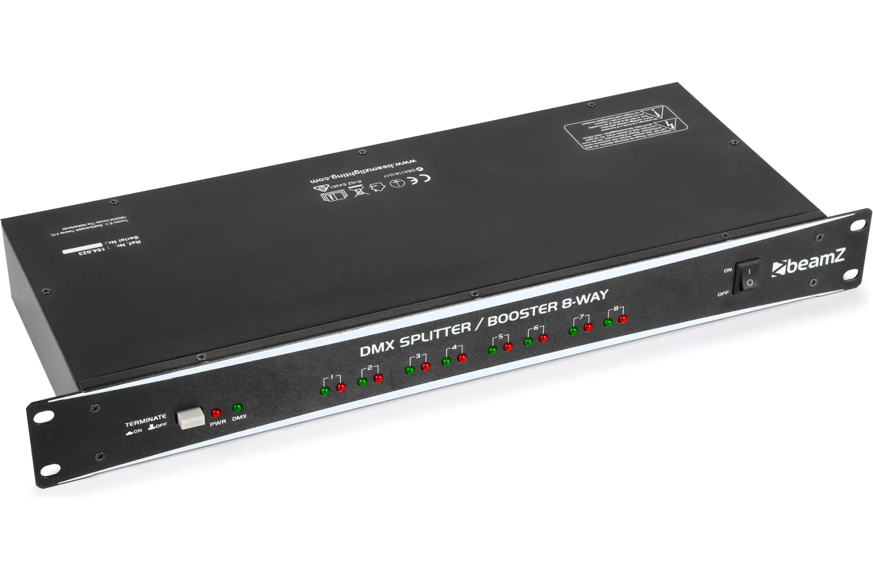 beamZ DMX Verteiler / Booster 8-Fach