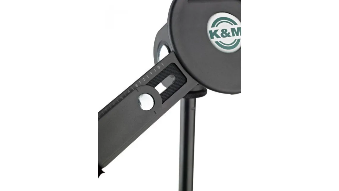 K&M 19790 Tablet-PC-Stativhalter - schwarz 3/8"