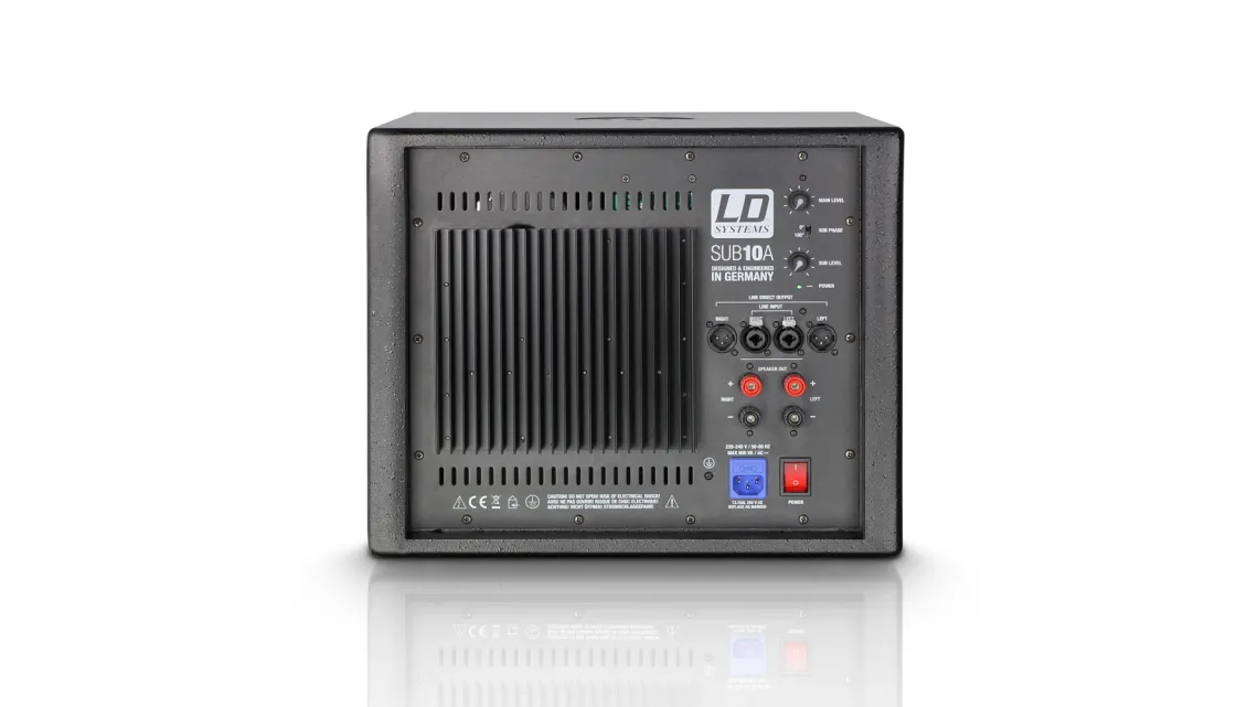 LD Systems Installation Serie 10" Subwoofer aktiv